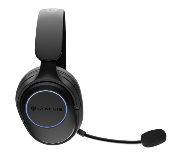 Genesis NEON XV z mikrofonem czarne - 1612164 - zdjęcie 7